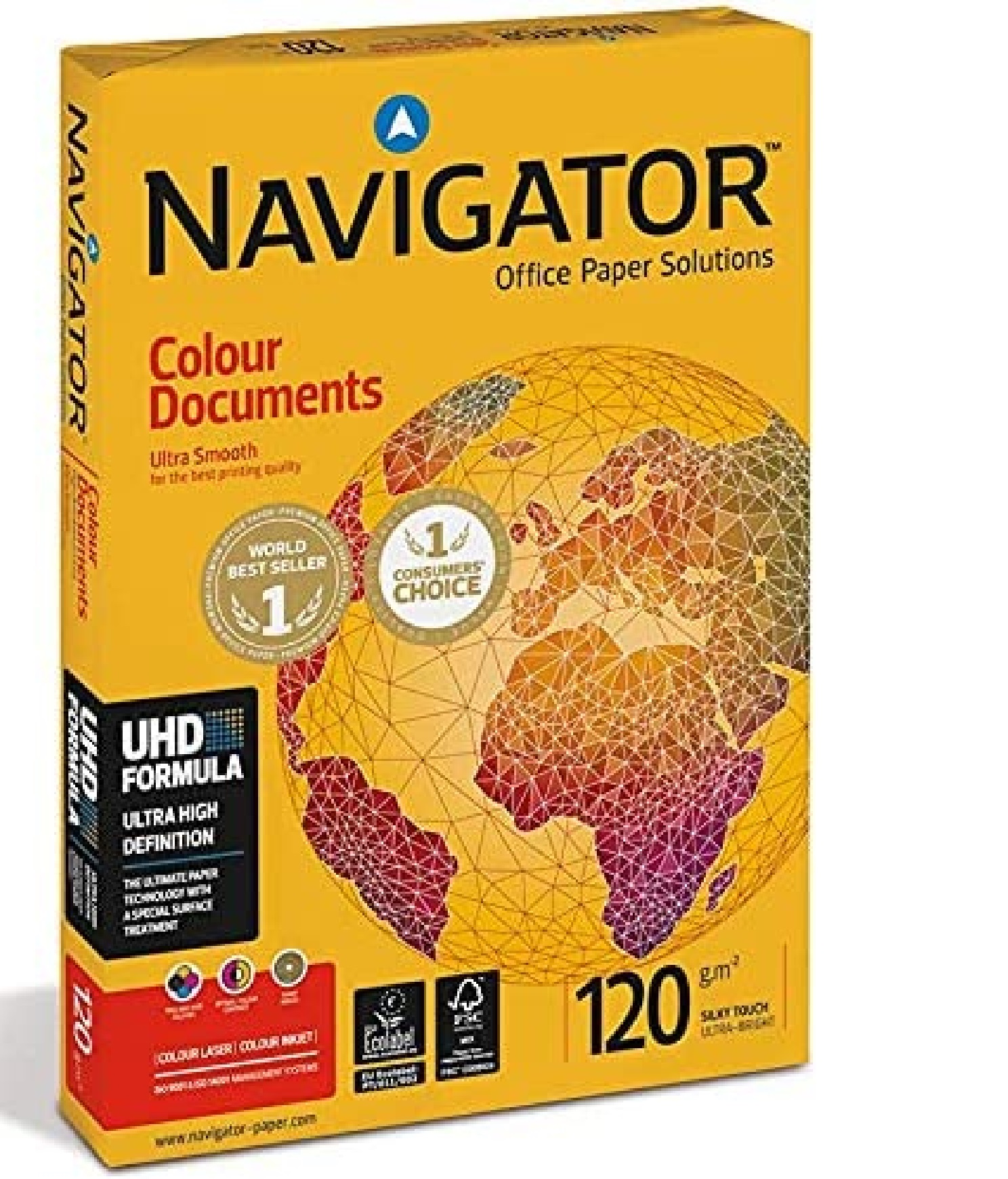 NAVIGATOR 120GSM A4 PREMIUM QUALITY PAPERWHITE COPY COPIER PRINTING